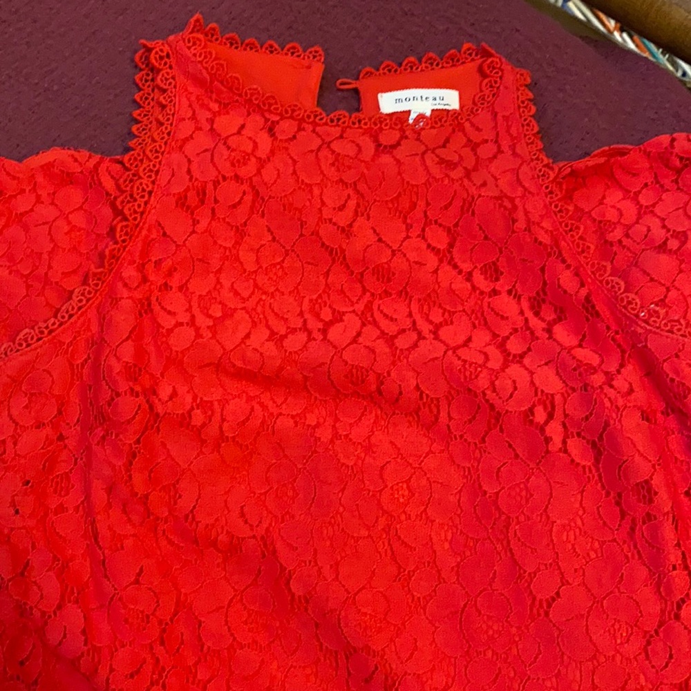 Red Lace Dress